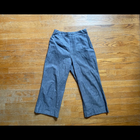 Apiece Apart Marco Cotton High Waist Trousers 4 - Picture 3 of 5